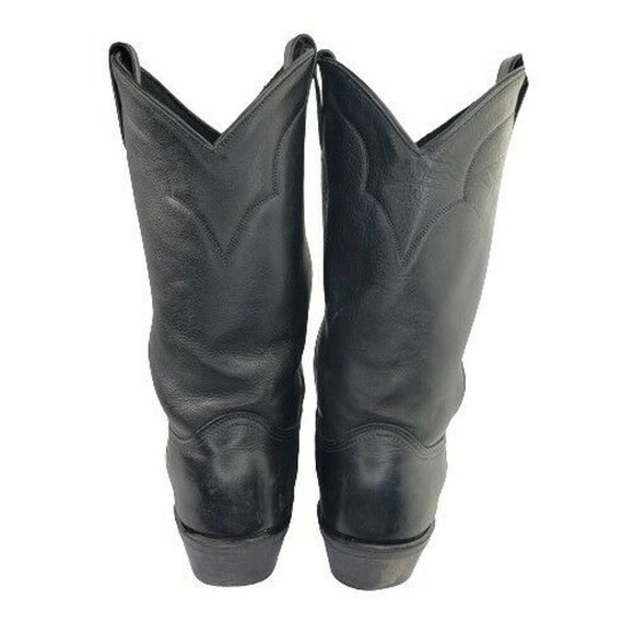 Abilene Polished Cowhide Boot - Medium Toe - 6401 - Picture 4 of 5